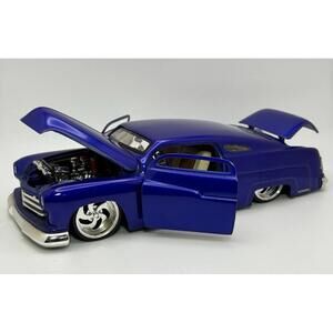 Jada 1/24 Scale Diecast 1951 Lincoln Mercury DUB City Old Skool Blue